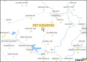 map of Patikasarok