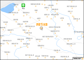 map of Patika