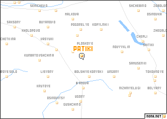 map of Patiki