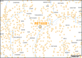 map of Patikka