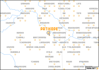 map of Patikopé