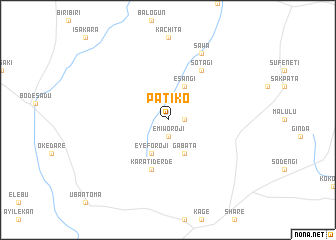 map of Patiko