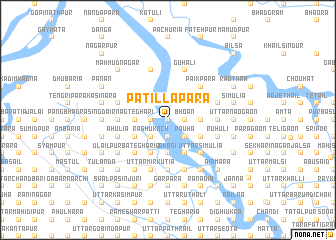 map of Pātillāpāra