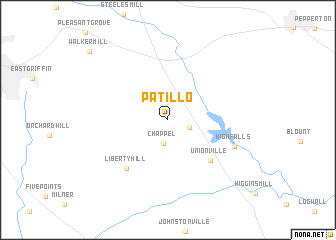 map of Patillo