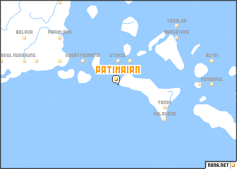 map of Patimaian