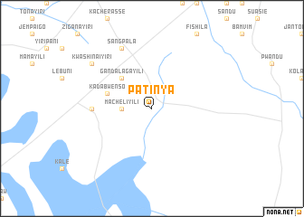 map of Patinya