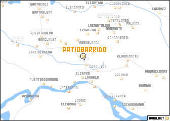 map of Patio Barrido