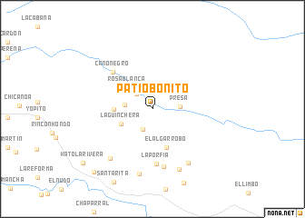 map of Patio Bonito