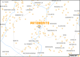 map of Patio Bonito