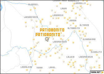 map of Patio Bonito