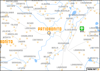 map of Patio Bonito