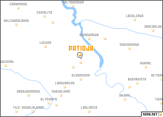 map of Patiojá
