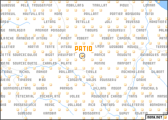 map of Patio