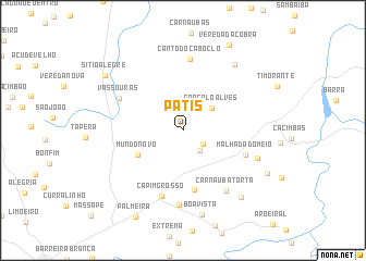 map of Patis
