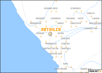 map of Pativilca