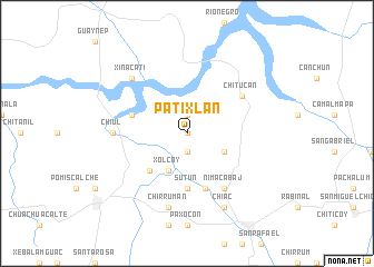 map of Patixlán