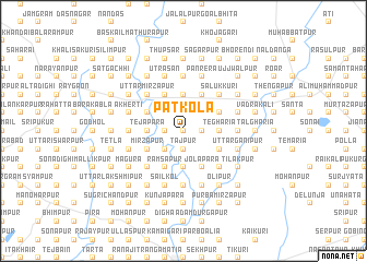 map of Pātkola
