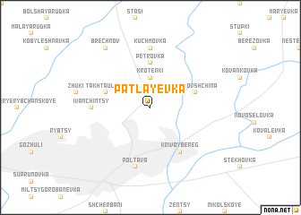 map of Patlayevka