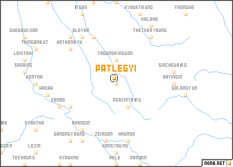 map of Patlegyi