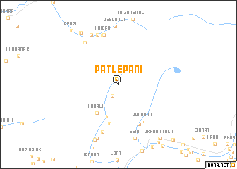 map of Patlepāni