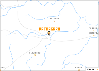 map of Patnāgarh