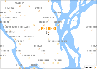 map of Pātoāri