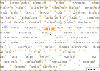 map of Patois