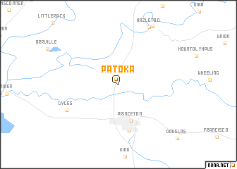 map of Patoka