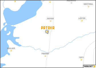 map of Patoka