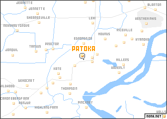 map of Patoka