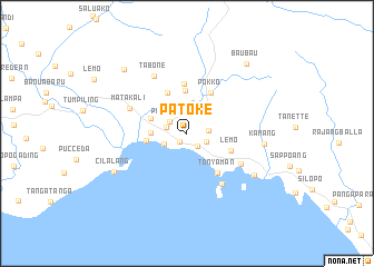 map of Patoke