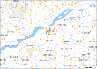 map of Pātoki