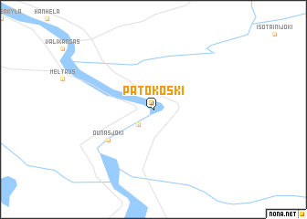 map of Patokoski