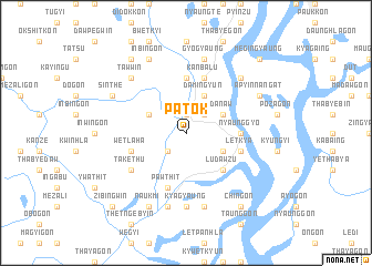 map of Patok