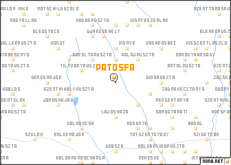 map of Patosfa