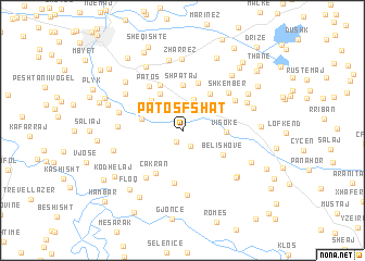 map of Patos Fshat