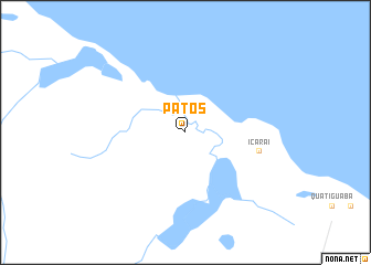 map of Patos