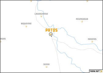 map of Patos