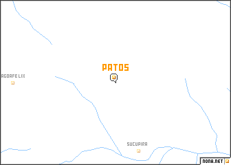 map of Patos