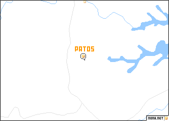 map of Patos