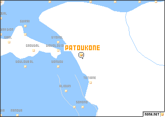 map of Patoukone