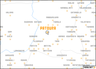 map of Patoura