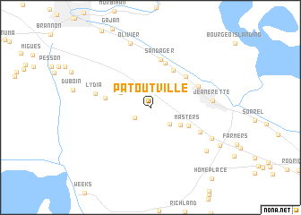 map of Patoutville