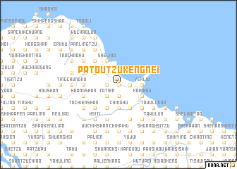 map of Pa-tou-tzu-k\