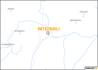 map of Patozai Kili