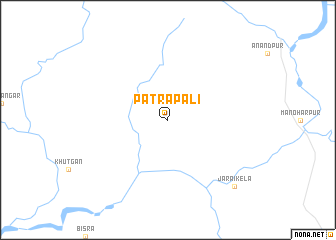 map of Patrāpāli