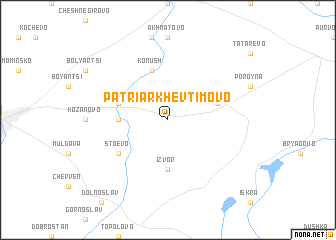 map of Patriarkh-Evtimovo