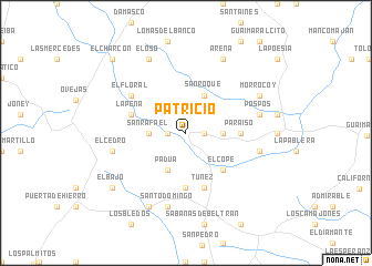 map of Patricio