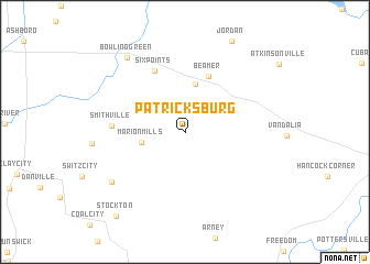 map of Patricksburg