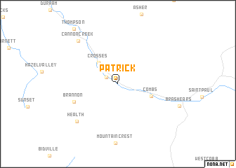 map of Patrick